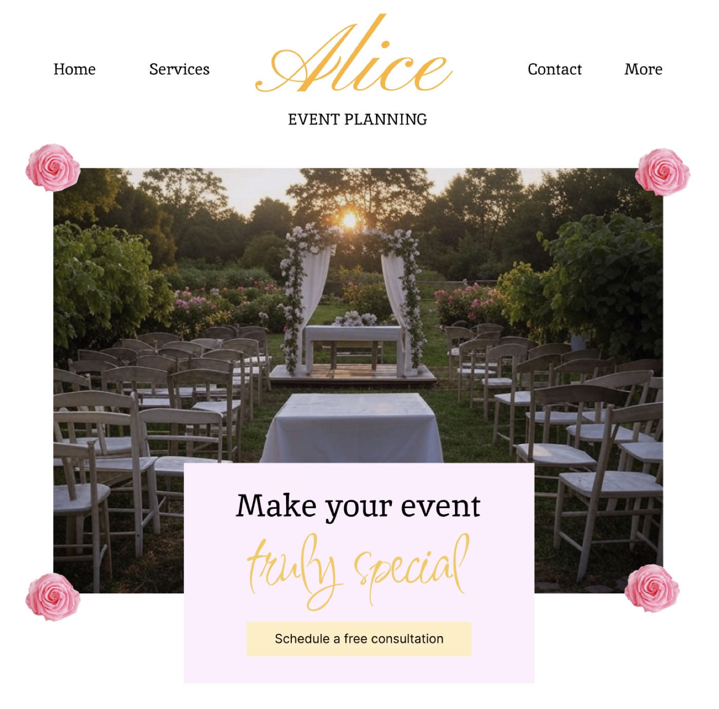 Custom web design UI detail by BliBling Agency